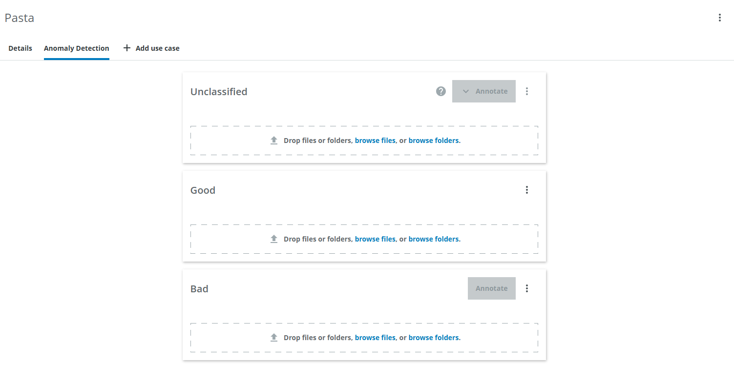 upload data