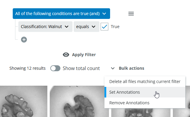 Bulk annotation