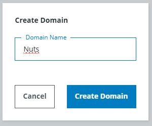 Create Domain