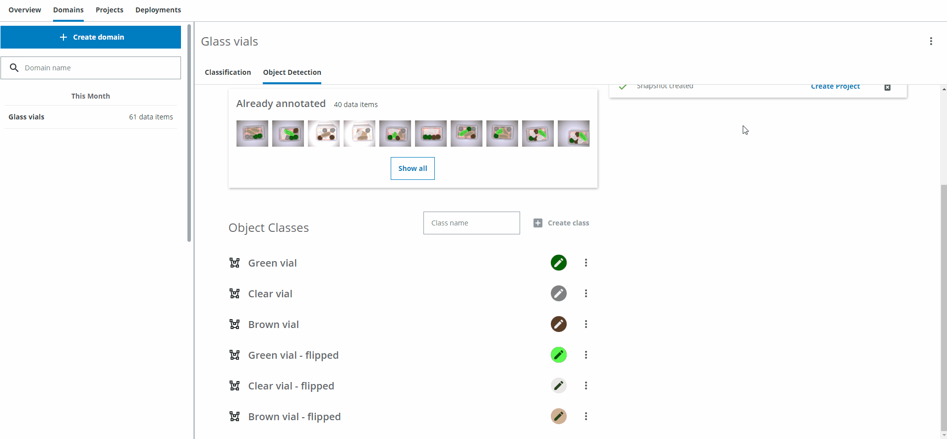 Navigating to class definitions in dTag from dStudio